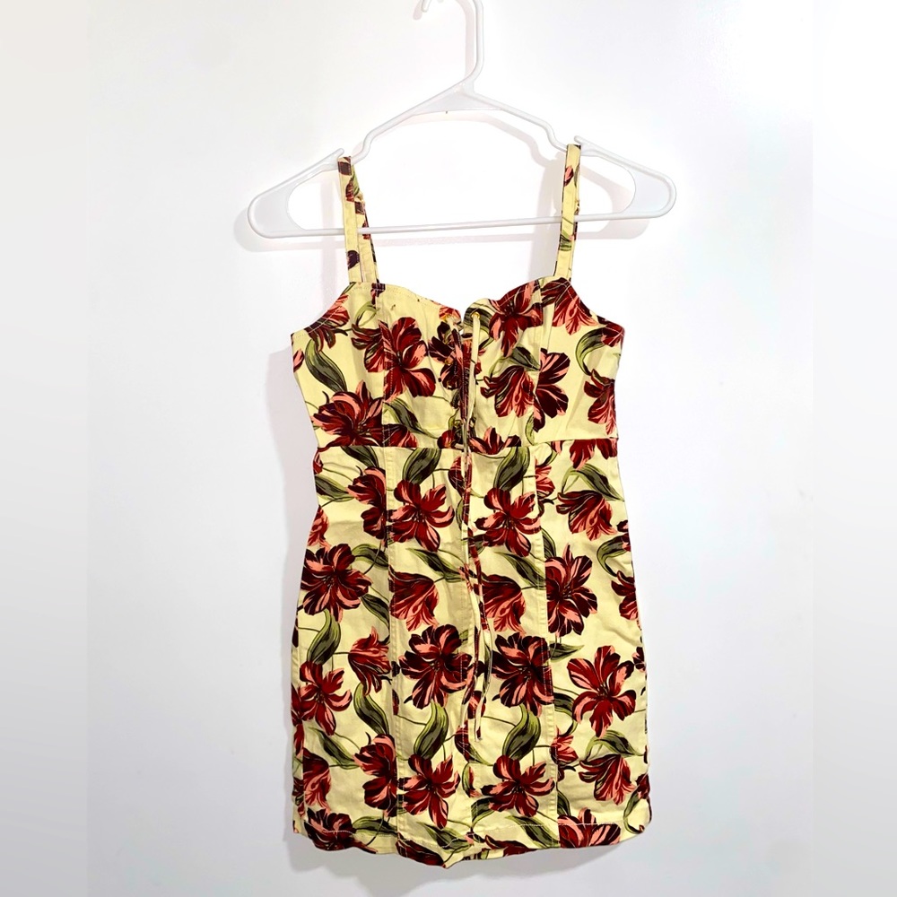 XS, new without tag GBG floral mini dress.